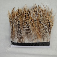 Plumes de coq teintées, garniture en plumes de chinchilla, franges de 4 à 6 pouces pour costumes de carnaval, chapeaux, décoration de vêtements
