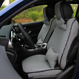 Juego Completo de Fundas de Asiento de Coche de Lino Clásico Retro de Lujo, Diseño Qianniao, Universal para Todas las Estaciones, para Land Cruiser y CR-V, Venta al por Mayor de Fábrica GANE - Product Image 2