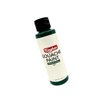 Peinture Gouache Vert Phthalo 120ml - Pigment Riche pour Toile et Papier