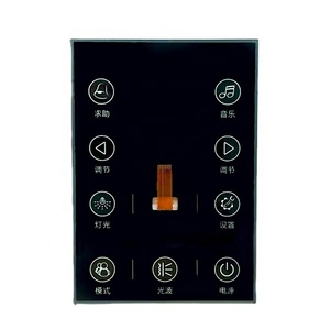 Vmanx trực tiếp nhà sản xuất không người lái xe trên không cảm ứng điện dung bàn phím Pet thiết bị nhà Null màng chuyển đổi với LED - Product Image 1