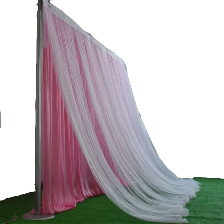Tirai Jala Tulle Putih Latar Belakang Pernikahan 3M X 3M Murah