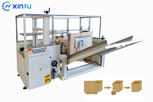 Machine de formage de cartons automatique pour ligne d'emballage de cartons de papier à économie de main-d 'œuvre, équipement d'emballage efficace pour monteurs de boîtes - Product Image 3