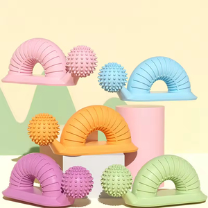 Juguete Interactivo para Perros, Cepillo de Dientes de Goma Resistente en Forma de Caracol para Entrenamiento, Limpieza Dental y Juego - Product Image 3