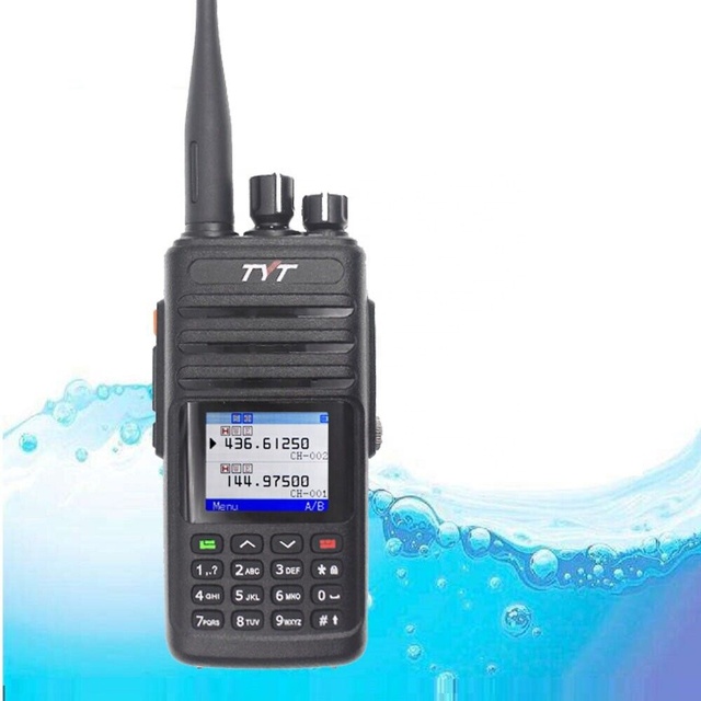 TYT TH-UV8200 IP67 VHF/UHF Dual Band Analog 10 Watts High Power Two-Way Radio Long Range Walkie Talkie