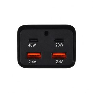 80 Watt 4 Ports GaN Adaptateur secteur EU PD QC 3.0 Type C Ordinateur Portable Voyage Mur <span class=keywords><strong>Chargeur</strong></span> Rapide Pour IPhone 14 <span class=keywords><strong>13</strong></span> 12 <span class=keywords><strong>PRO</strong></span> MAX <span class=keywords><strong>Macbook</strong></span> <span class=keywords><strong>Pro</strong></span> - Product Image 3