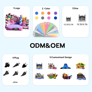 บ้านลมเป่าลมสำหรับเด็กเกรดเชิงพาณิชย์ สำหรับเล่นในร่ม - Product Image 5