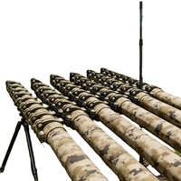 Poteaux télescopiques en fibre de carbone fabriqués en Chine, mât d'extension en carbone pour inspection GPS/caméra