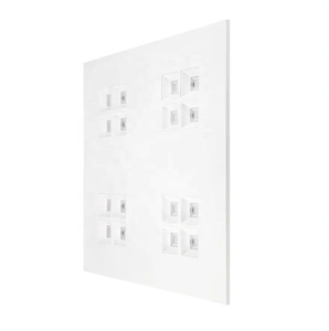 Precio de fábrica Luz plana <span class=keywords><strong>LED</strong></span> moderna <span class=keywords><strong>Panel</strong></span> de rejilla retroiluminado ultrafino Cuadrado <span class=keywords><strong>595x595mm</strong></span> Aluminio 40W - Product Image 2