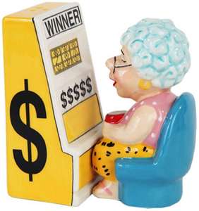 3,75 "de <span class=keywords><strong>Casino</strong></span> Slots máquina reina abuela magnético sal y pimienta-Atractivos - Product Image 1