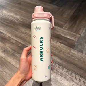 Hot Sale 24oz 32oz Double Wall Stainless Steel Outdoor Kettle BPA Free Insulated Lululemons Sip Sports <strong>Starbuck</strong> Water <strong>Bottle</strong> - Product Image 4
