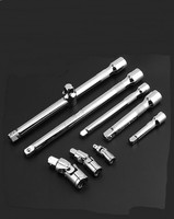 121 pièces clé dynamométrique à cliquet ensemble d'outils à main clé à douille boîte à outils pour combinaison de voiture