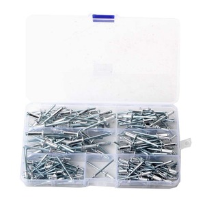 Blind Rivet Set 180 Piece Aluminum Round Head 3.2 4 4.8 Mm For Rivet Gun Accessory Kit - Product Image 1