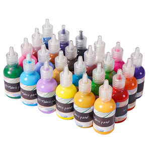 Set di 24 Colori Individuali di Vernice Acrilica Permanente 3D per Vetro, Tela e Carta - Product Image 5