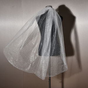 Nupcial Starlight Copos de nieve Red enredada Intermitente Tela de araña Gasa <span class=keywords><strong>Velo</strong></span> de <span class=keywords><strong>novia</strong></span> <span class=keywords><strong>Disfraz</strong></span> de Halloween Pequeño <span class=keywords><strong>velo</strong></span> corto - Product Image 3