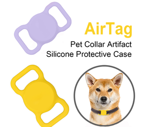Funda Protectora de Silicona para Apple <span class=keywords><strong>Airtag</strong></span>, Localizador Antipérdida para Mascotas, Collar para Perros y Gatos, Accesorios para Airtags - Product Image 4
