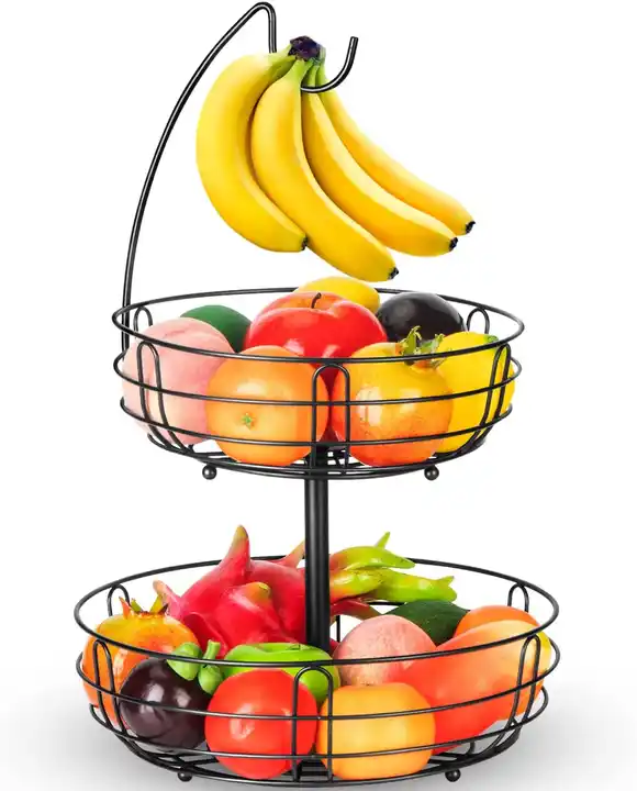 Hot Sale 2 Tier Fruit Basket