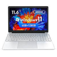 Laptop de 11.6 Pulgadas, Gran Venta, Laptop SSD para Juegos 1920*1080, Laptop para Programación 16:09, para Uso Personal o Comercial