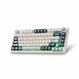 Teclado Mecánico Inalámbrico LEOBOG HI75C Pro, 75%, Aluminio CNC, Montaje Gasket, Tri-Modo, RGB, Interruptores Intercambiables en Caliente, Teclado para Juegos con Perilla - Product Image 1