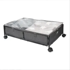Under Bed Storage Containers with Wheels Rolling Underbed Storage Under Bed Shoe Storage