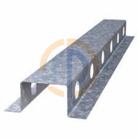 Plinthe de plafond de haute qualité omega australienne avec trous pour ossature creuse