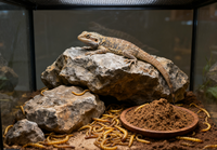 Aliments pour tortues, oiseaux et poissons à haute teneur en protéines, vers de farine séchés, friandises énergétiques pour suiveurs de sucre, biodégradables, export en vrac