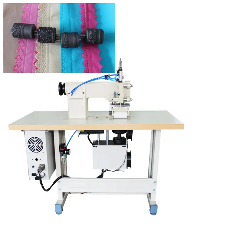 AH-100Q Competitive Price 50/60HZ Production Bamboo Charcoal Bag Trimming Making Machine ce ultrasonic lace machine//