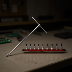 Juego de destornilladores 273 1/2 Q NTX S9 con portapuntas y extensiones para tareas de reparación de precisión - Product Image 1