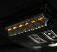 Panneau de commutation auxiliaire 6 gang pour SUV tout-terrain, système de contrôle AUX multifonction