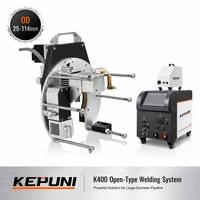 Mesin Las Orbital Tipe Terbuka XD-K400 340-470V Versi Terbaru untuk Pipa Hidrolik 25-114mm