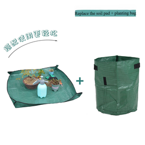 Sacs de culture en tissu PE pour jardin, sacs de culture pour légumes avec aération à rabat, pots en feutre pour pommes de terre - Product Image 6