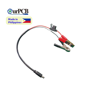 ชุดสายไฟพร้อมคลิปหนีบแบตเตอรี่ OEM 12V DC พร้อมฟิวส์ในตัว - Product Image 1
