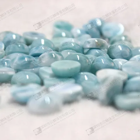 느슨한 자연 larimar 돌 도매