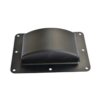 Pièces de quincaillerie robustes pour flight case, écrou de roue en fer poli, finition chrome/zinc bleu, métal estampé 1,2 mm d'épaisseur