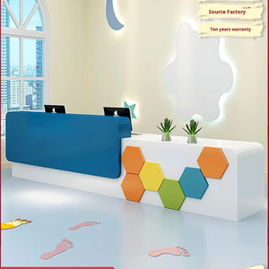 Banco della Reception della scuola materna <span class=keywords><strong>istituto</strong></span> di formazione artistica verniciata per la prima educazione dei bambini banchi di ricevimento di tutoraggio - Product Image 1