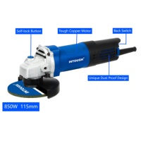Offre Spéciale de haute qualité Service personnalisé Mini corps mince 115mm 850W polissage coupe meuleuse d'angle électrique Machine