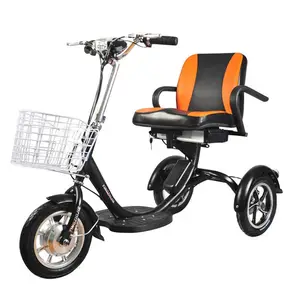 Sıcak 1 ton Scooter yetişkin elektrikli yaslanmış Trike satış