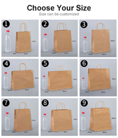 Bolsas de Papel Kraft Reciclables Ecológicas Personalizadas de Fábrica, Impresión UV, Color Rosa, Logotipo Personalizado para Ropa, Zapatos, Embalaje, Regalos