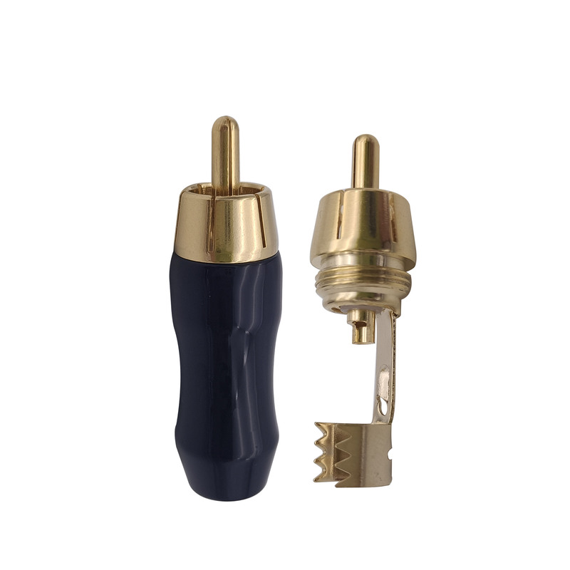 Hot Selling Gold Plated RCA Male