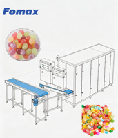 Ligne de production de bonbons de qualité alimentaire, design hygiénique en acier inoxydable, haute qualité et longue durée de vie