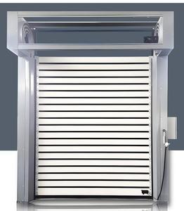 <span class=keywords><strong>Motor</strong></span> de <span class=keywords><strong>puerta</strong></span> de <span class=keywords><strong>persiana</strong></span> enrollable de ventana enrollable de alta velocidad a prueba de viento para garajes Superficie acabada de acero inoxidable y aluminio - Product Image 5