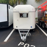 Camion de nourriture frite personnalisable remorque alimentaire remorquable entièrement équipée pour Pizza Hamburger Concession Fast Foods