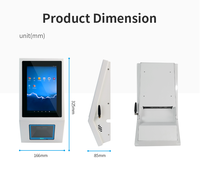 Sistema POS Todo en Uno con Impresora de Facturación para Restaurantes y Comercios Minoristas, Terminal Punto de Venta con Pantalla Táctil Windows 10, Caja Registradora