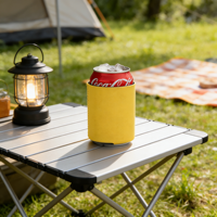 Funda Aislante de Neopreno con Logotipo Personalizado para Latas y Botellas de Cerveza, Impermeable, Plegable, OEM/Venta al Por Mayor Disponible