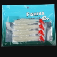 Appât souple TPR de haute qualité 10cm/8g et 12cm/13.5g en plastique Durable réaliste et efficace pour la pêche en bateau en rivière et en océan