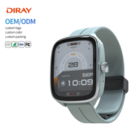 Reloj Inteligente Deportivo a Prueba de Agua DIRAY, Mejor Calidad, Sensor S7 VC30FS, Monitor de Frecuencia Cardíaca, Oxígeno en Sangre, Estrés y Sueño 24H