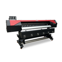 Máquina de impresión de pancartas flexográficas de gran formato de 6,5 pies Máquina de impresión de pancartas de tamaño 2m de alta precisión