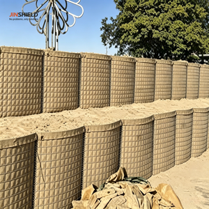 Barrière défensive de qualité industrielle, mur de bastion, maille soudée à haute résistance avec géotextile protecteur pour une barrière sécurisée - Product Image 5
