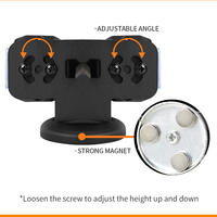 Neue LED-Blink-/Stroboskop-Notfallwarnleuchten mit Magnetbefestigung, IP65 Wasserdicht, Hohe Helligkeit, 12V-24V