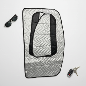 Fundas Acolchadas Reflectantes y Aislantes <span class=keywords><strong>para</strong></span> Parabrisas y Ventanas Laterales de Autocaravanas, Plegables, con Protección UV y Privacidad <span class=keywords><strong>para</strong></span> Campamentos en RV - Product Image 1