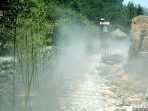 Fairyland tại chỗ cài đặt trong nhà/ngoài trời khách sạn sương mù đài phun nước sương mù nhà sản xuất vuông hồ thị trường nhà ánh sáng dễ dàng đá vườn - Product Image 3